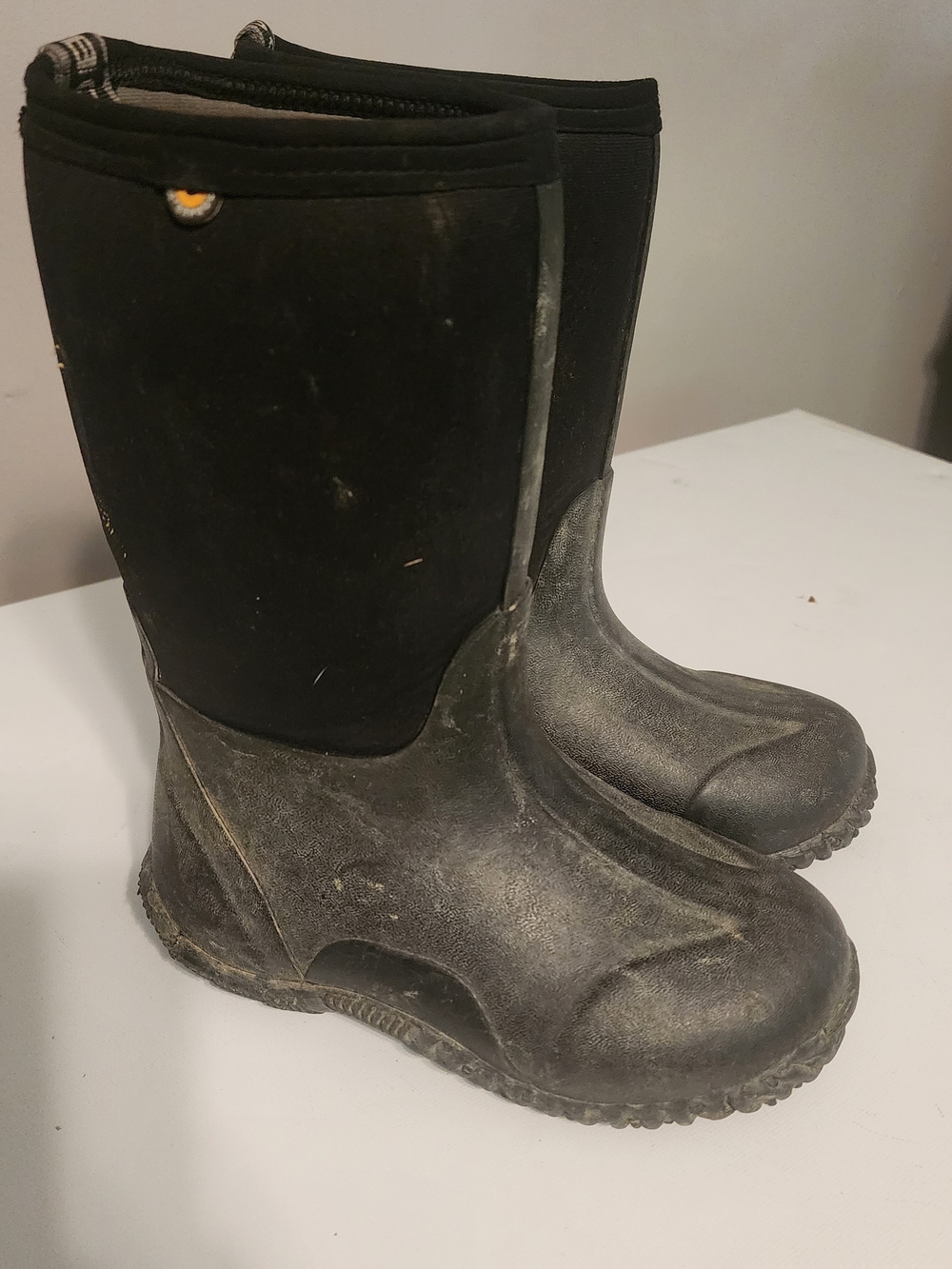 Bogs Kids Black Waterproof Rain & Snow Boots